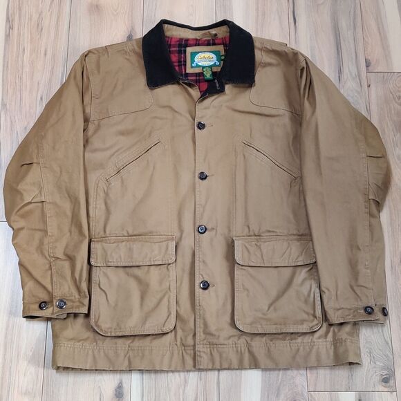 Cabela's Other - Vtg 90s Men's Cabelas XXL TALL Hunting Duck Canvas Flannel Lined Barn Coat